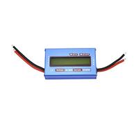 Vatímetro, DC 60V 100A Watt Meter Dinamómetro Medidor de potencia RC Digital Power Checker Utilizado en circuitos de CC, Solar, Barco/RV y sistemas de respaldo de batería