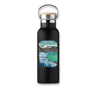 Vatnajokull - Termo de vacío con diseño de isla del Parque Nacional, botella ecológica, taza de café