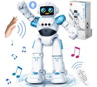 VATOS Juguetes Robot para niños de 3 a 12 años - Robot teledirigido, Control gestual programable RC Juguete Bailando Caminando Robots Inteligente Niños Niñas Regalo de cumpleaños
