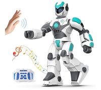 VATOS Robot RC Programable Extra Grande con Canto, Baile, Detección de Gestos y Control de Voz, Robot Inteligente para Niños 3 4 5 6 8+
