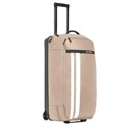 Vaude Takutea 90 Bolso de viaje con ruedas beige, fibra sintética, 41 x 77 x 35cm