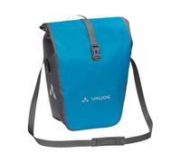 VAUDE Alforja para Bicicleta Aqua Back Single 1 x 24 L en Azul, Bolsa Trasera Impermeable para Bicicleta portaequipajes Trasero de fácil fijación - Fabricado en Alemania