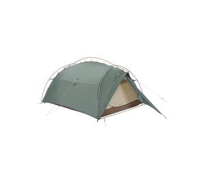 VAUDE Allround Mark 3p Tienda, Agave, Talla única | Tienda de campaña para 3 personas de instalación rápida, con alta estabilidad al viento y materiales 100% reciclados.