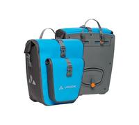 VAUDE Aqua Back Plus - Alforjas para bicicleta - Juego de 2 bolsas para bici adaptables a la carga e impermeables - Par de portabultos para rueda trasera