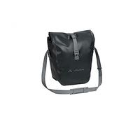 VAUDE Aqua Front -Alforjas delanteras para bicicleta, Juego de 2 bolsas adaptables a la carga e impermeables , Negro, 28 L (2 X 14 L)