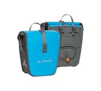 VAUDE Aqua Front -Alforjas delanteras para bicicleta - Juego de 2 bolsas para bici adaptables a la carga e impermeables - Talla Única