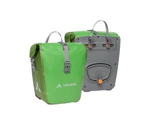 VAUDE Aqua Front -Alforjas delanteras para bicicleta - Juego de 2 bolsas para bici adaptables a la carga e impermeables - Talla Única