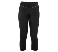 VAUDE Women's Active 3/4 Pants - Pantalón de Ciclismo para Mujer Acolchado