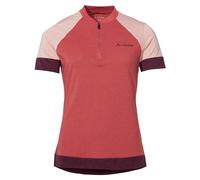 VAUDE Camiseta de Ciclismo para Mujer Altissimo Q-Zip, Funcional Drirelease para Mujer, Ligera, Transpirable, antiolores, Fabricada en poliéster Reciclado y Lana