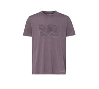 VAUDE Camiseta funcional de hombre Tekoa Wool lila | XL