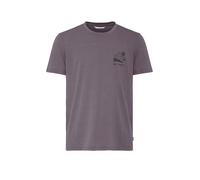 VAUDE Camiseta funcional de hombre Tekoa Wool morado | L