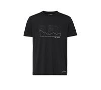 VAUDE Camiseta funcional de hombre Tekoa Wool negro | M