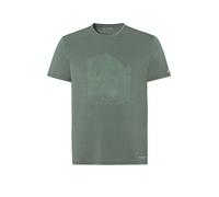 VAUDE Camiseta funcional de hombre Tekoa Wool oliva | XXL