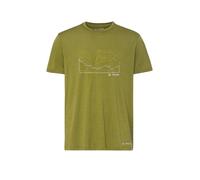 VAUDE Camiseta funcional de lana Tekoa para hombre oliva | XXL