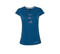 VAUDE Camiseta funcional de lana Tekoa para mujer azul oscuro | 38