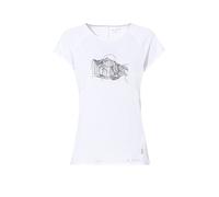 VAUDE Camiseta funcional de mujer Tekoa II blanco | 42