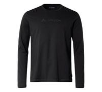 VAUDE - Camiseta Larga para Hombre, Color Negro, XXL