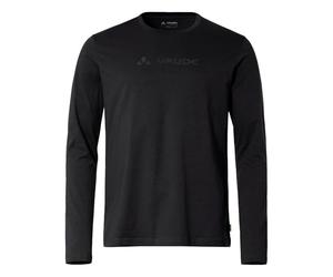 VAUDE - Camiseta Larga para Hombre, Color Negro, XXL