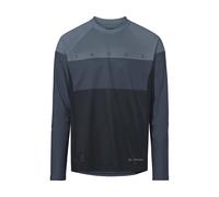 Vaude Moab VI L/S Caballeros Camiseta para ciclista S Azul