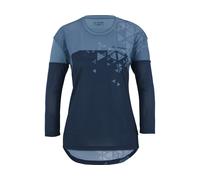 VAUDE Camiseta para damas Moab LS T-Shirt V azul 38