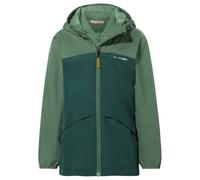 VAUDE Chaqueta 3 en 1 para niños, impermeable y cortavientos, con forro polar extraíble, transpirable, ideal para el día a día y el tiempo libre