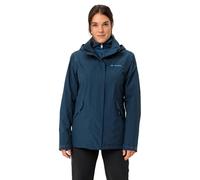 VAUDE Chaqueta 3 en 1 Rosemoor para Mujer Doble, Dark Sea, 40