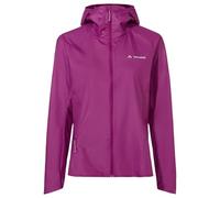 VAUDE Chaqueta cortavientos Scopi para mujer, ligera y pequeña, para excursiones de montaña, parte del concepto circular, perforación bajo los brazos para una mejor ventilación