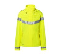 VAUDE Chaqueta de lluvia Luminum para mujeres amarillo S