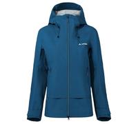 VAUDE Chaqueta de mujer Croz Alpine 3L, ligera, resistente, resistente, para alpinistas, impermeable, cortavientos y altamente transpirable