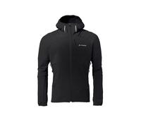 VAUDE Chaqueta softshell Larice con capucha para hombre negro | M
