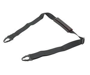 VAUDE - Correa para el Hombro de Recambio para Bolsa Bandolera de Bicicleta, Unisex, Color Negro, 163 x 3,7 cm