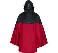 VAUDE Covero II Poncho, Unisex Adulto, Indian Red, L