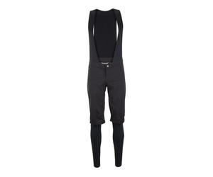 VAUDE Culotes con tirantes para hombre Mens Kuro Warm Hybrid Bib Tights negro L