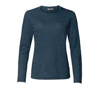 VAUDE Donde Essential LS T-Shirt Camiseta, Dark Sea Uni, 40 para Hombre