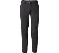 Vaude Farley Stretch Zip-Off Mujer Pantalón interior 36 Negro