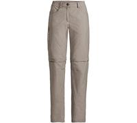 VAUDE Farley Zo - Pantalones V para mujer, Mujer, Pantalones, 42169, Boulder, 44-Short