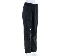 Vaude Fluid Full-Zip Mujer Pantalón de lluvia 38 Negro