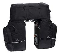 VAUDE Karakorum 124090510 - Bolsa para bicicleta (3 compartimentos, talla única), color negro