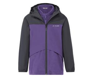 VAUDE Kids Escape - Chaqueta 3 en 1, chaqueta doble para niños, para uso diario, guardería forestal y senderismo, impermeable, cortavientos y transpirable