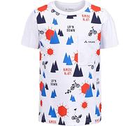 Vaude Kids Tammar AOP T-Shirt T-Shirt, Unisex niños, White/Eclipse, 98