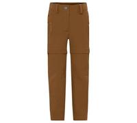 VAUDE Kids ZO Pants Slim Fit, Ligeros Pantalones de Senderismo con Cremallera para niños y niñas, Pantalones Cortos Extra Cortos Desmontables