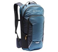 VAUDE Ledro 12 - Mochila para bicicleta con 12 litros de volumen, incluye funda para lluvia