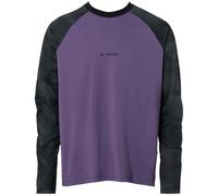 VAUDE Loamer Ls Shirt - Hombre - Violeta / Negro - talla L- modelo 2025