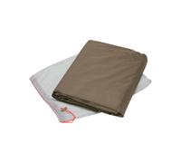 Vaude - Lonas de suelo - Footprint Allround Space 2P Bark - Marrón Marrón one size