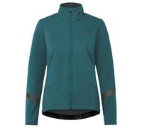 VAUDE Matera Softshell Jacket III, chaqueta ligera para mujer para viajes en bicicleta y ciclismo en días fríos, resistente al viento, impermeable y transpirable