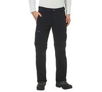 VAUDE Men's Farley Stretch T-Zip Pants II - Gorra Color Black, Talla 46