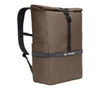 VAUDE Mineo Backpack 23 - Mochila urbana versátil con tapa enrollable, cremallera frontal adicional