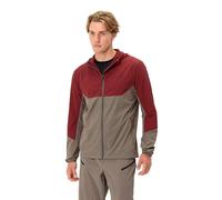 VAUDE Moab IV Chaqueta softshell para hombre, chaqueta de entretiempo para hombre, chaqueta de montaña resistente al viento con capucha, transpirable e impermeable, material reciclado, sostenible