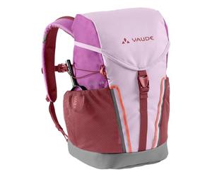 VAUDE Mochila infantil para niña, cómoda mochila de senderismo para niños | Cómoda mochila de senderismo para niños de 10 l, resistente a la intemperie, mochila escolar o guardería con funda para