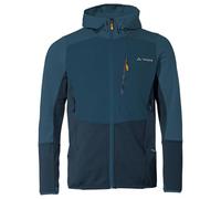VAUDE Monviso-Chaqueta de Forro Polar con Capucha para Hombre, Dark Sea, Medium